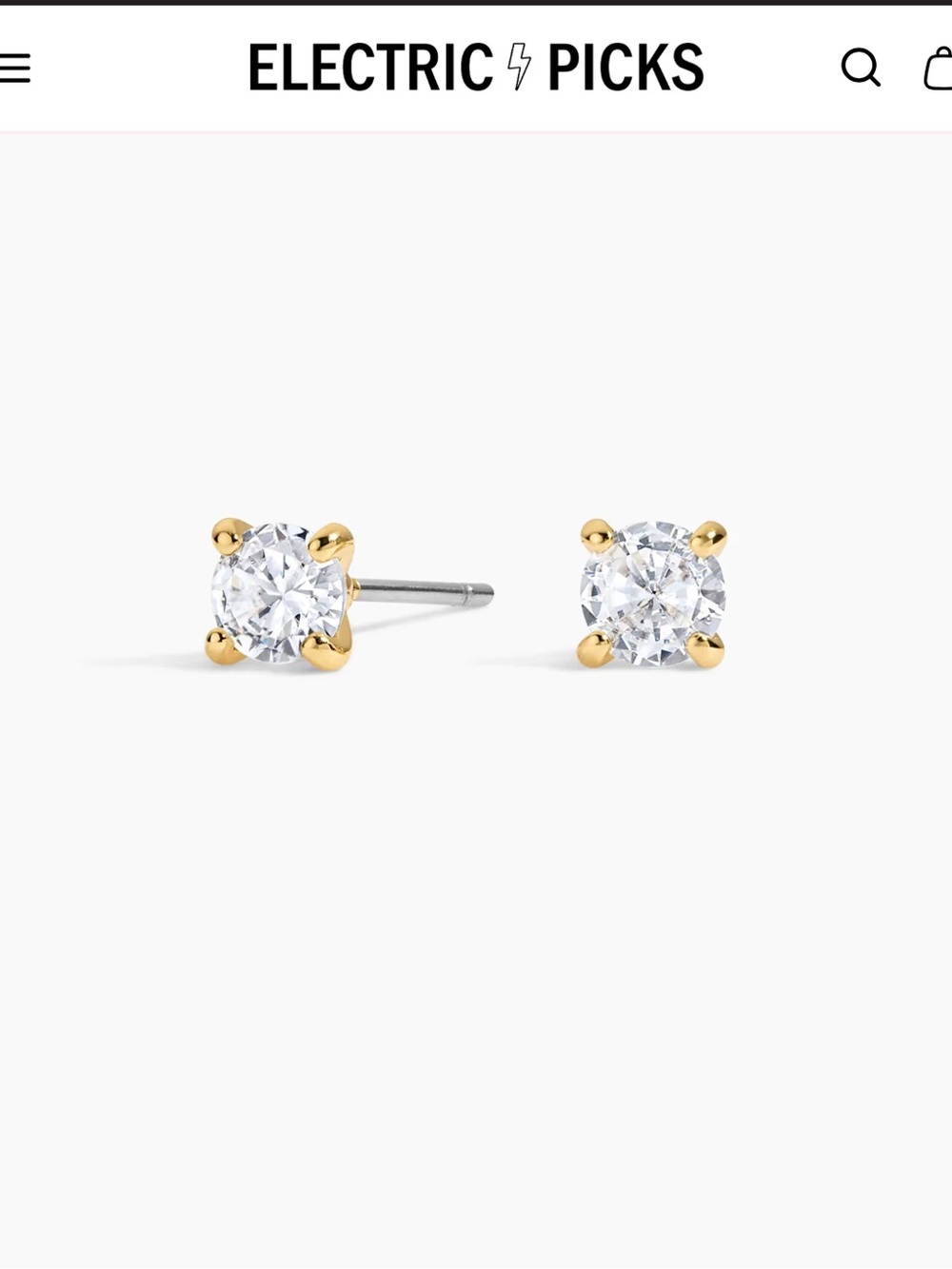 NWT Electric Picks 4mm studs